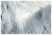 Landforms in Northern Lycus Sulci
