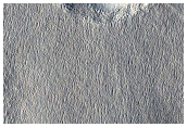 Terraced Bullseye-Like Crater in Arcadia Planitia