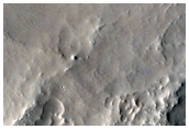 Possible Lacustrine Deposit Near Auqakuh Vallis