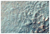 Group of Dark Dunes in Middle of Crater
