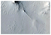 Layers in Depression Near Indus Vallis