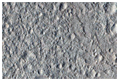 Possible Lacustrine Deposit in Crater