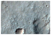Central Pit Fill in Crater