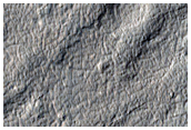 Tiny Pedestal Crater in Hellas Region