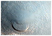 Crater on Northern Plains