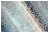 Exposure of North Polar Layered Deposits