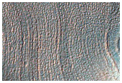 Degraded Crater Wall