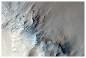 Mound Surrounded by Lava Close to Noctis Fossae