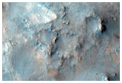 Colorful Mesa in Nili Fossae Region