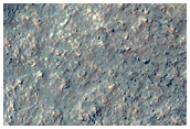 Tongue-Shaped Deposits in Southern Mid-Latitude Crater