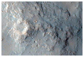 Impact Crater with Steep Slopes