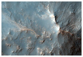 Landforms Northeast of Hellas Region