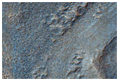 Outcrop in Central Hellas Planitia