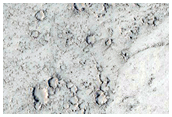 Lines of Cones around Crater in Tartarus Colles Region