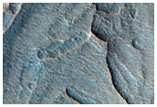 Crater in Utopia Planitia