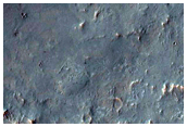 Rocky Flow Margin of Ejecta from Large Crater
