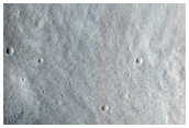 Northern Mid-Latitude Crater and Ejecta