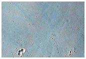 Rays of Winslow Crater