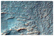 Gullies in Crater Northwest of Hellas Planitia