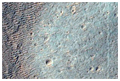 Wrinkle Ridge in Margaritifer Terra