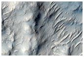 Sinuous Ridge within Valley with Light-Toned Exposures