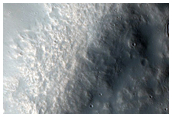 Crater in Tempe Terra