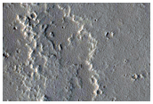 Lumps on Tharsis Region Lava
