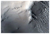 Mangala Fossa Crater Rim