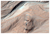 Bright Slope Deposits Associated with Gullies in Hale Crater