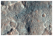 Clays Exposed along Ladon Valles Basin Floor