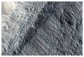 Terraced Crater in Arcadia Planitia