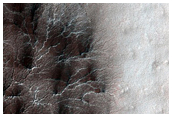 Monitor Seasonal Changes at South Polar Cracked and Gullied Site