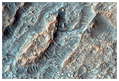 Inverted Ridges in the Eridania Basin