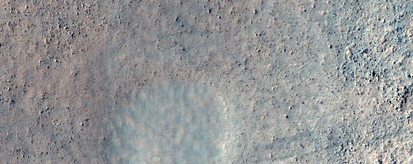 Valleys in Aonia Terra