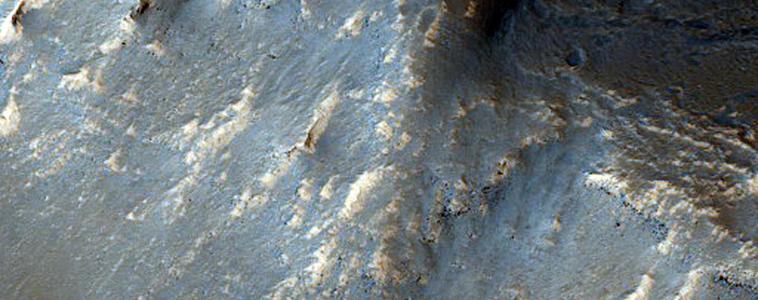 Light-Toned Layering along Plains between Melas and Candor Chasmata