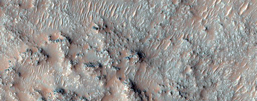 Crater Fill Material