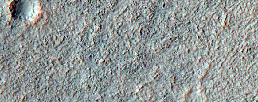 Terrain in Thaumasia Fossae