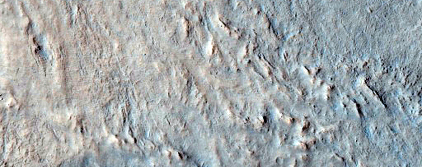 Terrain in Eridania Region