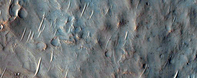 Graben and Crater