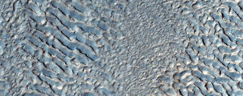 Pitted Crater Floor Near Copernicus Crater