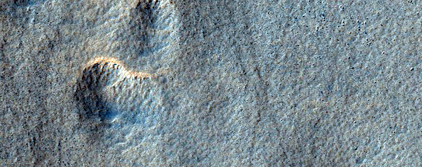 Terrain Near Peneus Patera