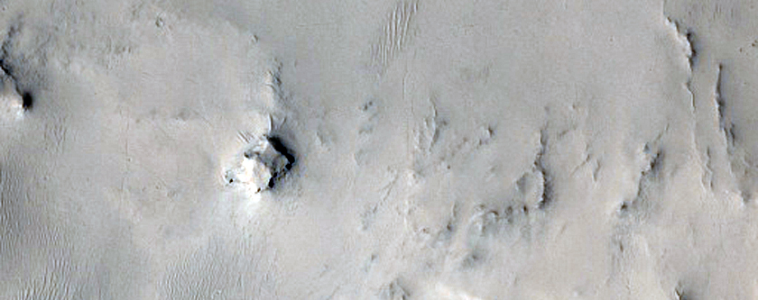 Layers in Eastern Arabia Terra