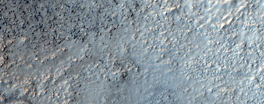 Rocky Units in Crater North of Nereidum Montes