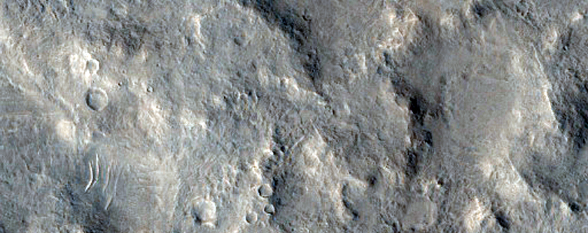 Terrain Northwest of Crommelin Crater