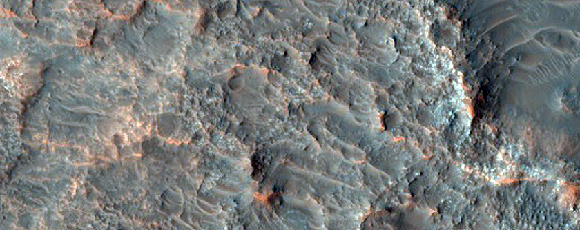 Well-Exposed Layered Bedrock