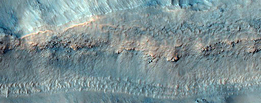 Possible Gullies in Sirenum Fossae Associated with Chaos Terrain
