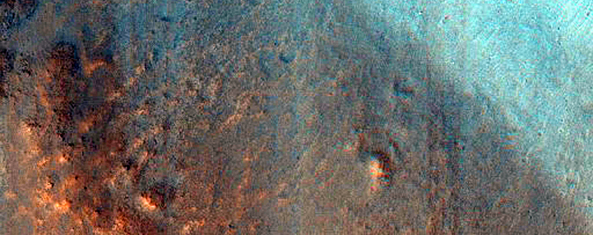 Crater with Steep Slopes