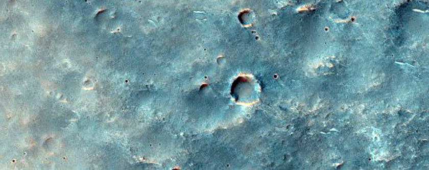 Sinuous Ridge and Other Landforms in Intercrater Terrain