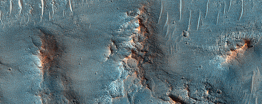 At the Head of a Kasei Valles Cataract