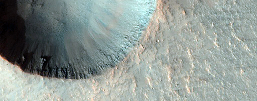 Monitor Fresh Crater